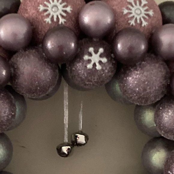 NEW! Hand Crafted Bling Snowflake Wreath 22'' - Picture 5 of 14